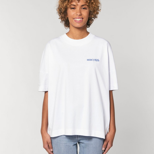Oversized Relax T-Shirt - Weiß
