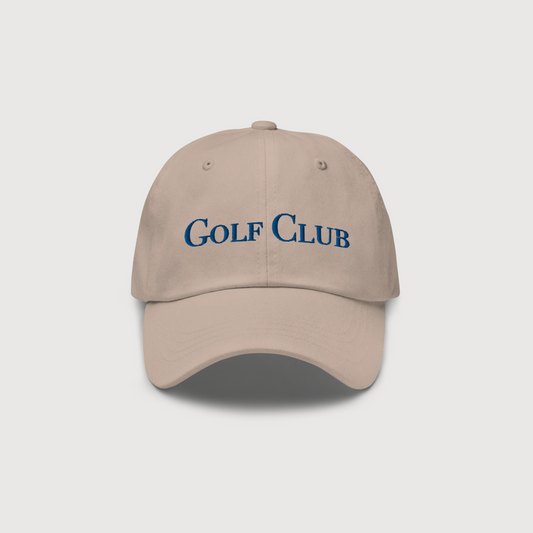 Golf Club Cap - Beige/Kobalt