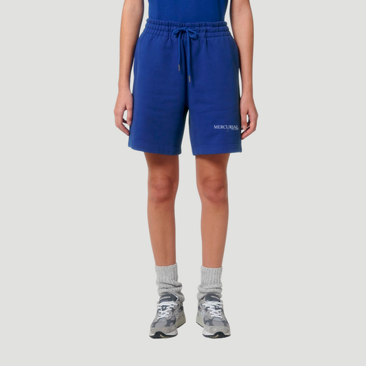 Oversized Terry Shorts - Kobalt
