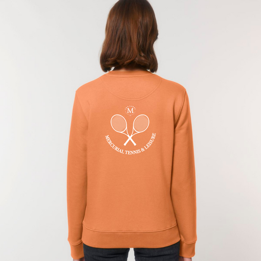 Tennis Sweatshirt - Sun Orange